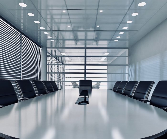 marka seçimi ve marka tescili, boş toplantı masası