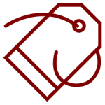 Ticaret Hukuku ikon ürün etiketi